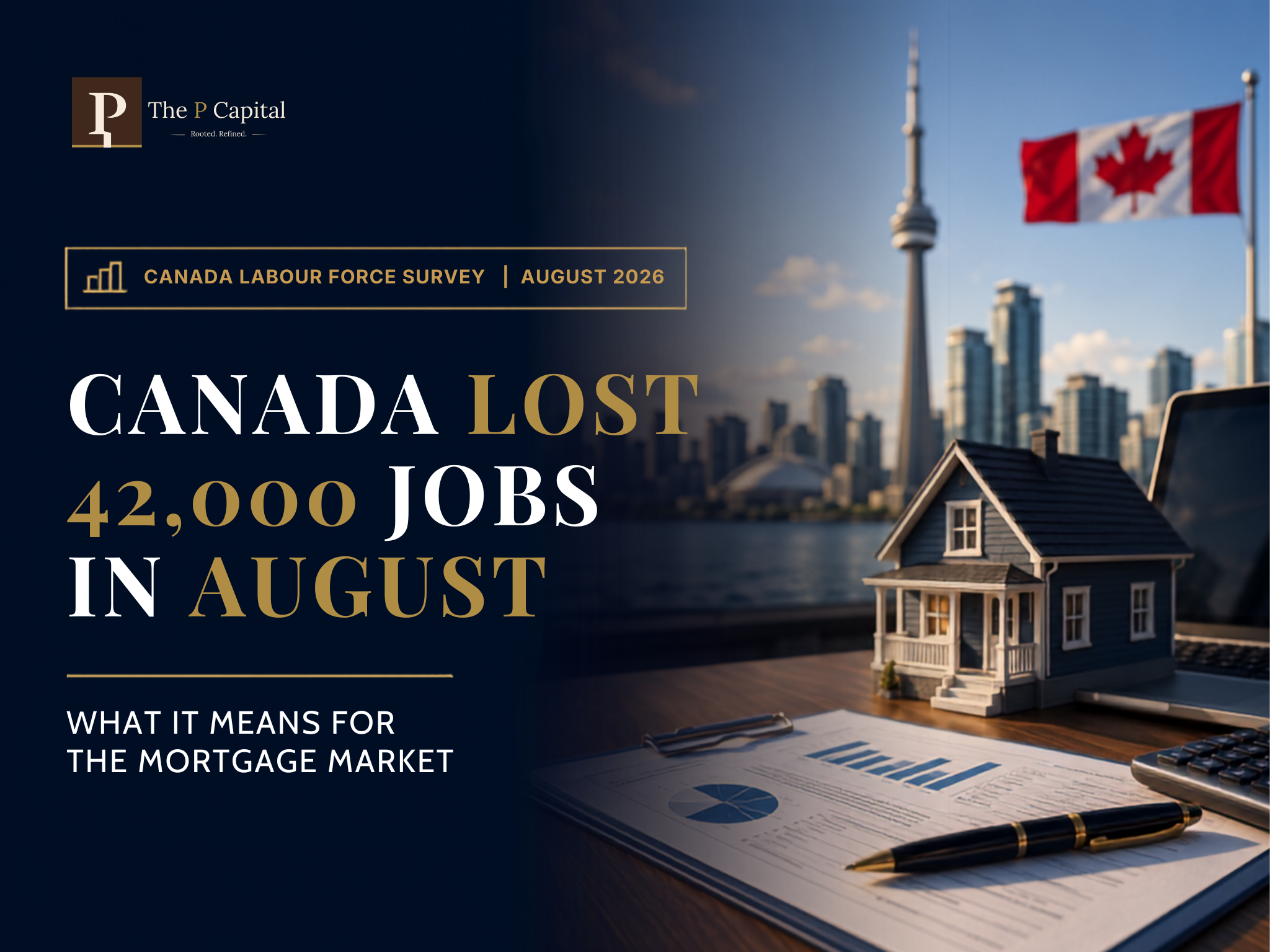 Canada August 2026 employment report and its impact on the mortgage market